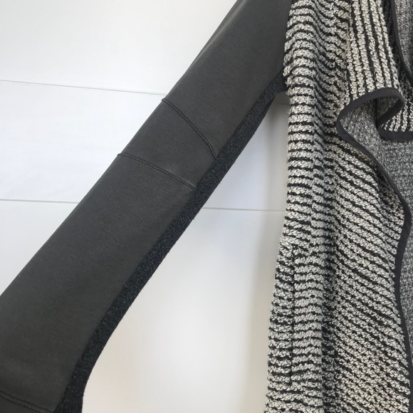 River Island Boucle Waterfall Grey Jacket - Picture 3 of 6